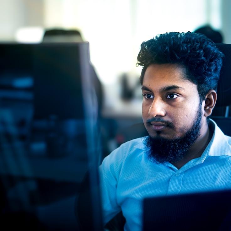 iOS app development workspace